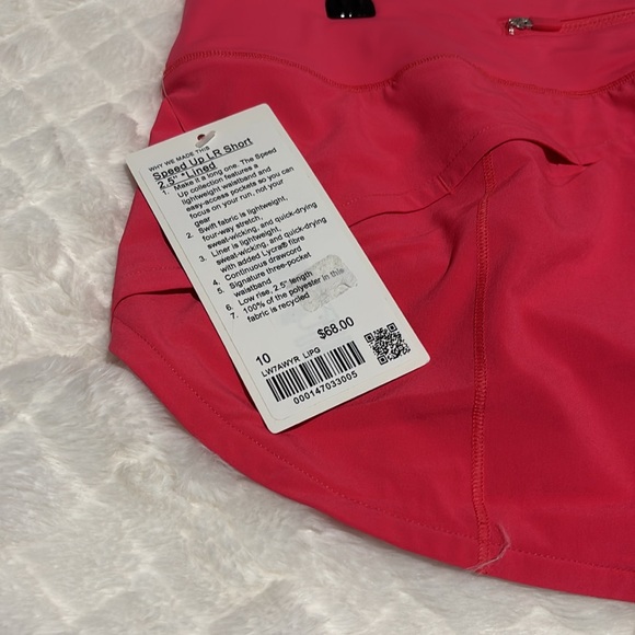 Lululemon Speed Up Low-Rise Lined Short 2.5" - Picture 2 of 4